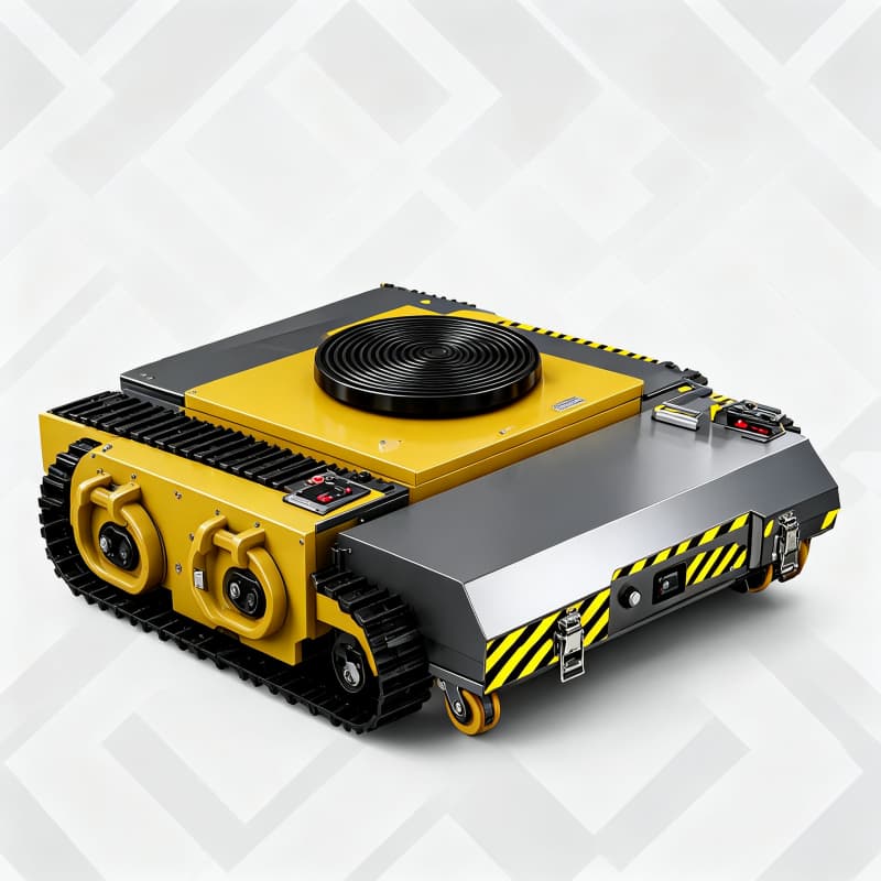 Heavy Equipment Logistics - All Weather Electric Machinery Skate 55T