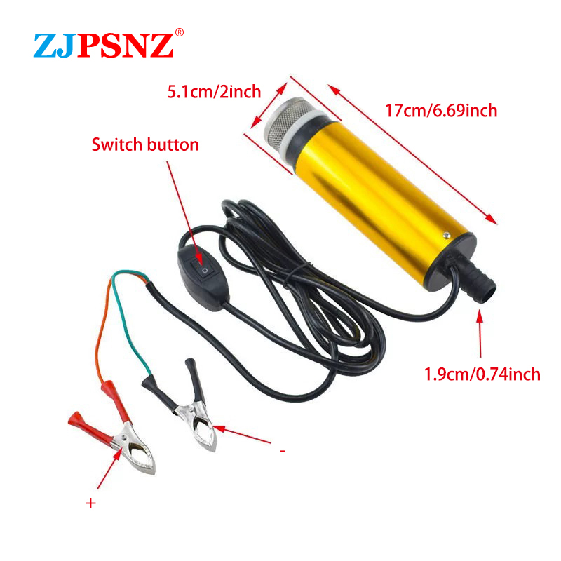 Portable Submersible Electric  - Diesel Water Pump recension och pris