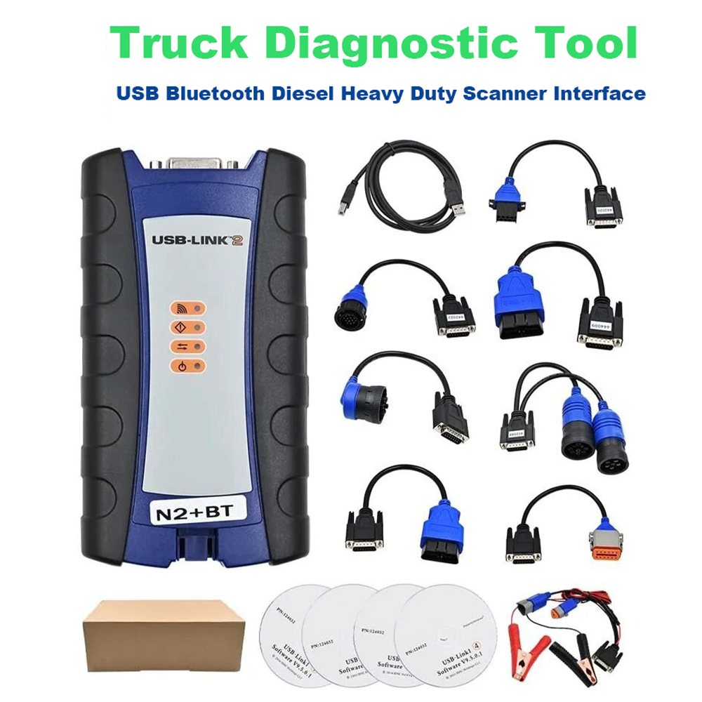 For NEXIQ USB Link 2 BT Truck  - Heavy Equipment Diagnostic Software recension och pris