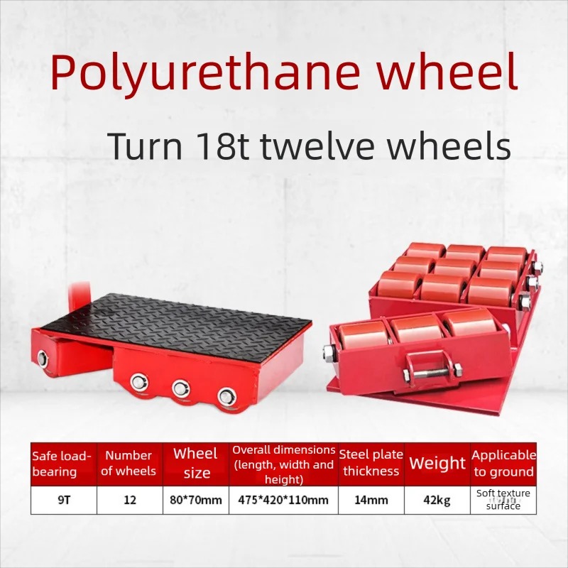 18T polyurethane 12-piece whee - Heavy Equipment Logistics recension och pris