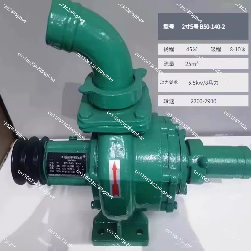 High Pressure High Head Large  - Diesel Water Pump recension och pris