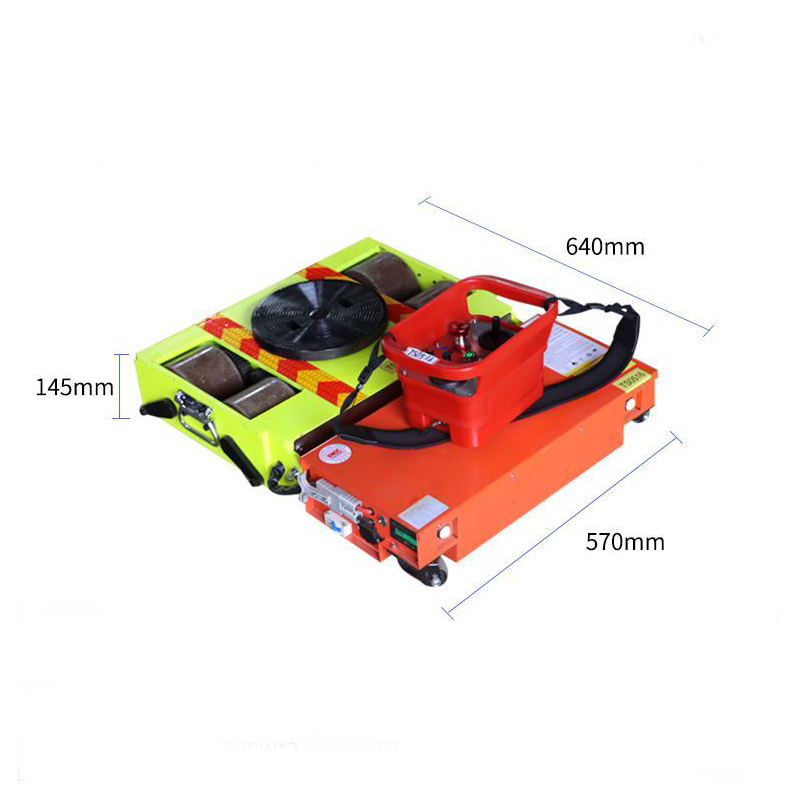 Warehouse Load Moving Dolly 5  - Heavy Equipment Logistics recension och pris