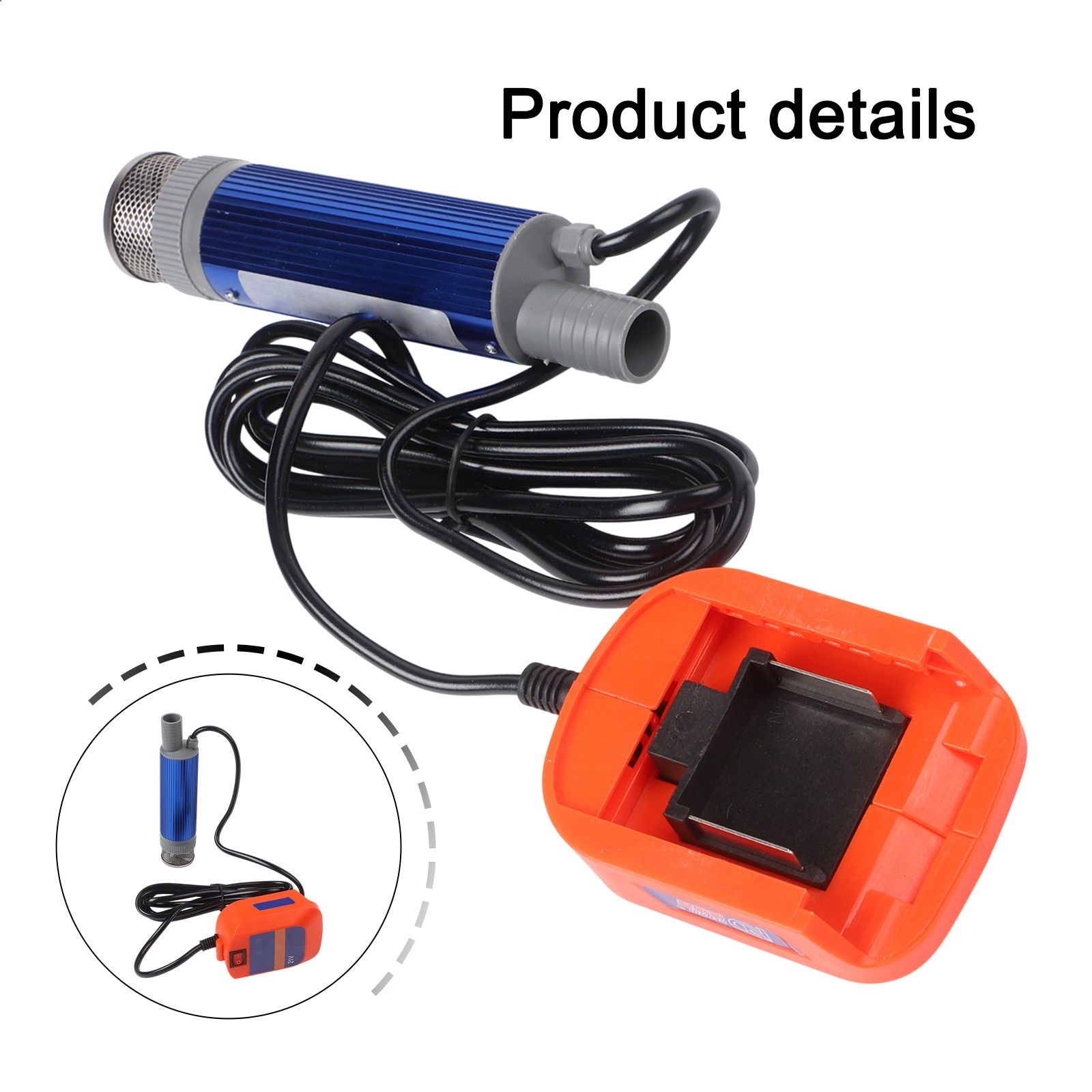 12V Cordless Lithium Battery P - Diesel Water Pump recension och pris