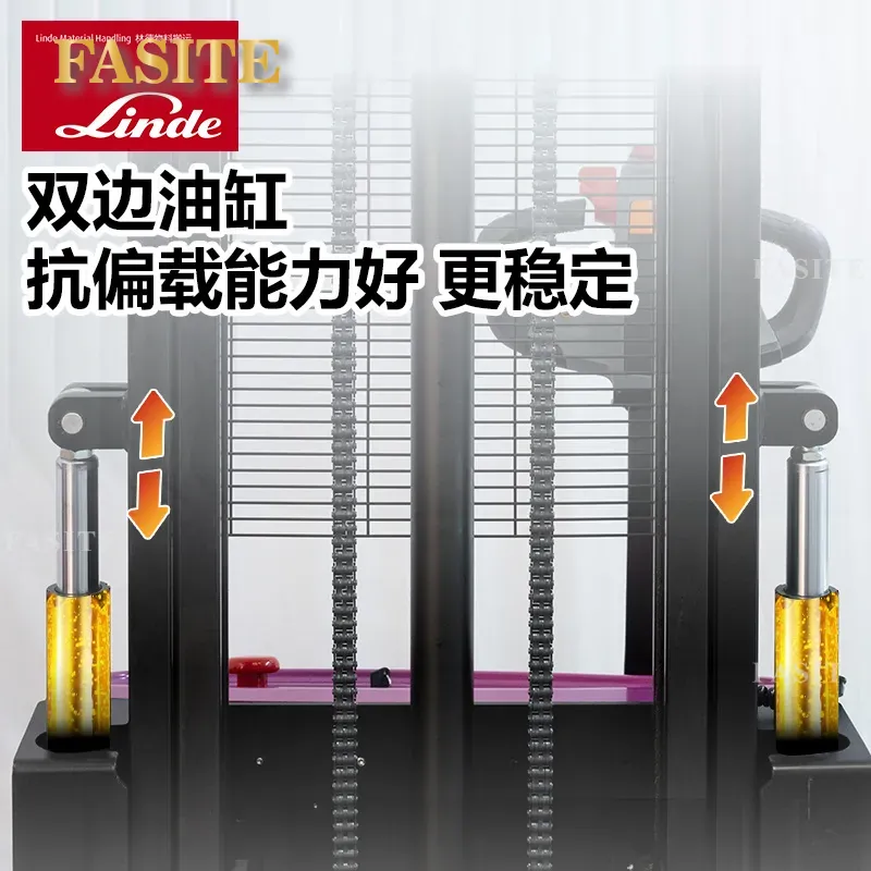For  Double Lifting Stacker El - Heavy Equipment Logistics recension och pris
