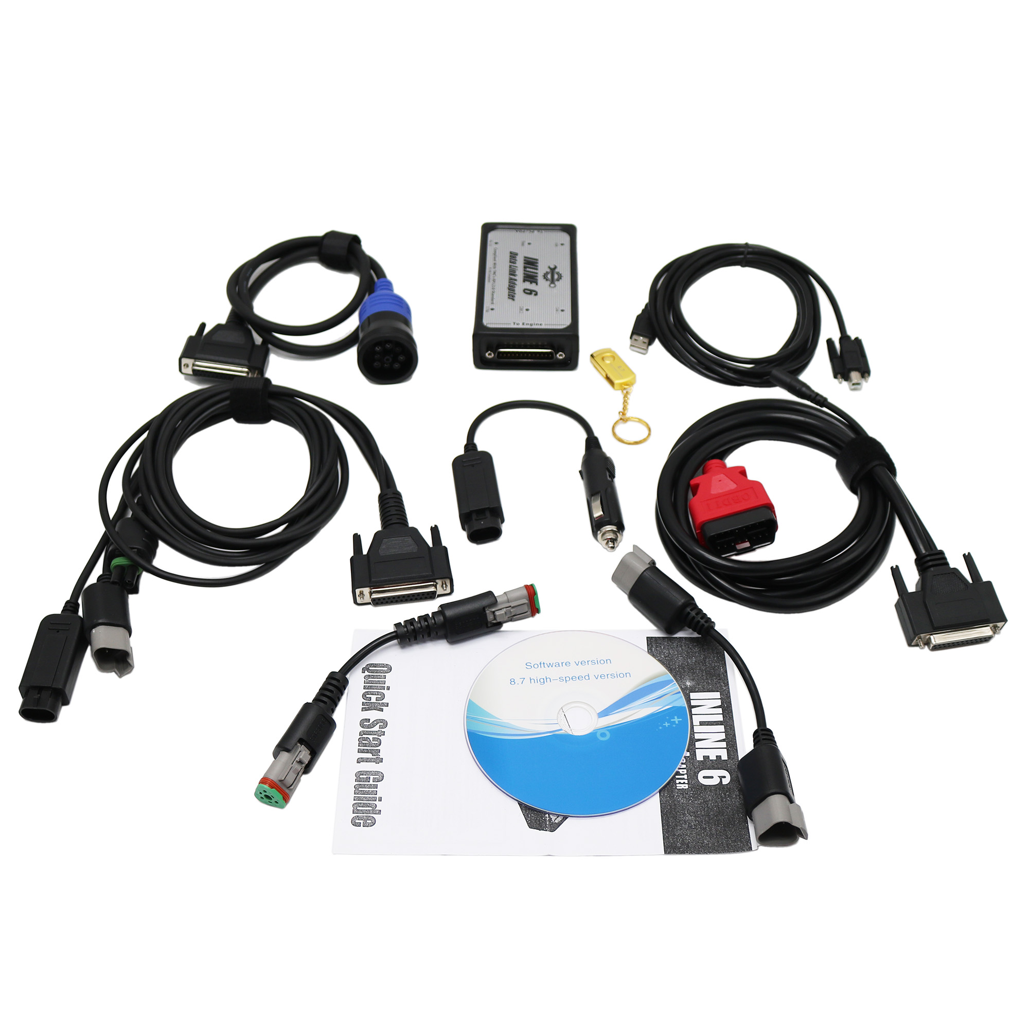 For Cummin Inline 6 Data Link  - Heavy Equipment Diagnostic Software recension och pris