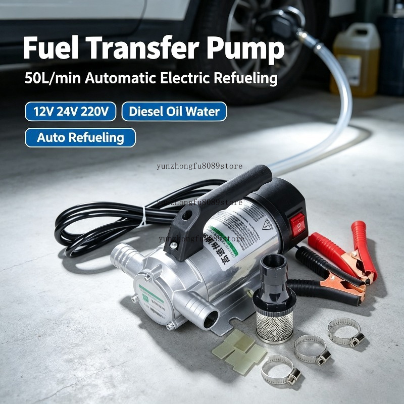 50L/min 12V 24V 220V Electric  - Diesel Water Pump recension och pris